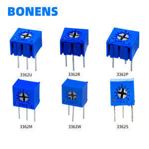 BONENS 3362P ตัวต้านทานเซอร์เมทแบบหมุนเดี่ยว 10K 10% แบบ Through-hole 0.25W - Product Image 5