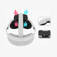 Ventilateur de refroidissement pour casque VR Pico 4, accessoires, ventilateurs intelligents à double moteur, masque avec ventilateur de circulation d'air