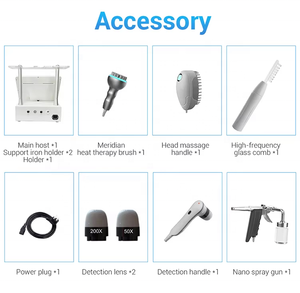 Elektrische Haut prüfung Anti-Haarausfall-Haarwuchs gerät Elektrische Kopfhaut massage 5 in 1 Haar-und Kopfhaut analyze gerät - Product Image 5