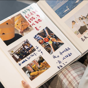 Livre de suivi de croissance de bébé de haute qualité avec couverture en PU/PP/métal et fenêtre – Journal <span class=keywords><strong>photo</strong></span> DIY couleur macaron mignon - Product Image 4