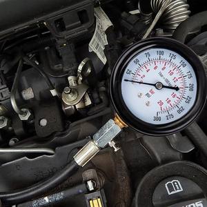 Kompressionstester-Kit Motorzylinder-Test werkzeug 8-teiliges Set mit Manometer adaptern zum Testen kleiner Motoren bei Autos - Product Image 6