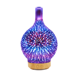 Difusor de Aroma Creativo 3D Colorido, Humidificador Tipo Niebla con Luz LED, Alimentado por USB 5V, para Uso Doméstico y Comercial - Product Image 2