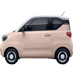 저렴한 가격 중국 전기 자동차 WuLing miniev 4 바퀴 4 좌석 3 문 minicar 2WD 작은 쿠페 여성