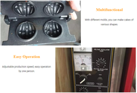 Mini poisson automatique multifonctionnel Taiyaki sud-coréen en forme de noix gâteau Manju Delimanjoo prix de la Machine