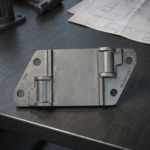 Plaque en fonte ductile robuste FCD 450 Grade 65-45-12 ASTM A536 avec revêtement antirouille, moulage de précision pour base de construction Laju - Product Image 2