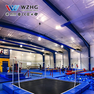 Centre d'entraînement de gymnastique préfabriqué en acier pour clubs sportifs et programmes d'entraînement sportif en salle dédiés - Product Image 1