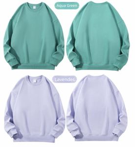 Sweat-shirt épais en molleton bouclette 380g pour jeunes garçons et filles, pull vierge en gros, fabricant de sweats à logo personnalisé - Product Image 2