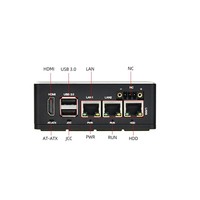 Mini PC Compacto Inteligente de Doble Intel con Formato Mini-ITX para Automatización Industrial, 4GB DDR3L, 3 Puertos Gigabit Ethernet, Amplio Rango de Voltaje
