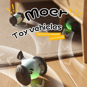 Balina araba akıllı kedi oyuncaklar işıklı kapalı köpek oyuncak topu rastgele hareket eğitim Pet oyuncaklar kediler ve küçük köpekler için - Product Image 2