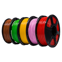 Filamen Plastik ABS PLA untuk Printer 3D, 1kg/gulungan, 1.75mm untuk Pencetakan 3D