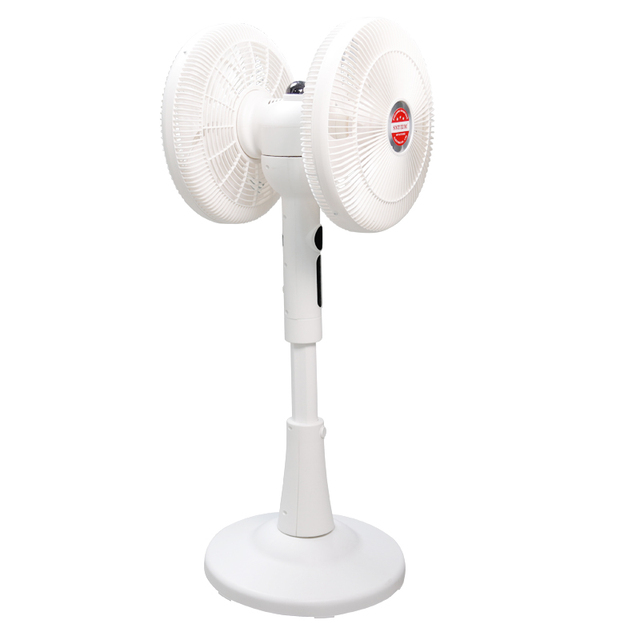 Factory Direct White Double-Head Ceiling Fan with Super Design Featuring Essential Motor Core Components