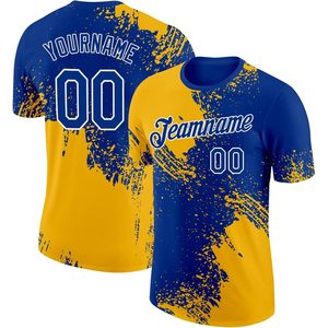T-shirt de baseball personnalisé à col rond unisexe pour adulte, impression intégrale, jersey de sport anti-humidité, uniforme XS-5XL - Product Image 1