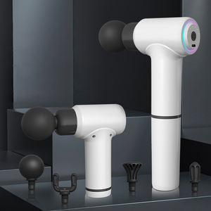 Pistolet de massage à main extensible Pistolet de massage à percussion musculaire avec 4 têtes de massage - Product Image 6