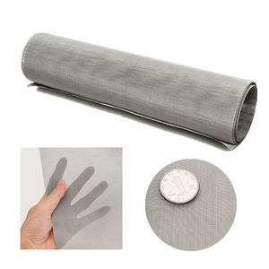 Super Thin 0.15mm 0.2mm 35 Micron 1.4373 1.4372 SUS 202 201 Stainless <b>Steel</b> Woven <b>Wire</b> <b>Mesh</b> - Product Image 4