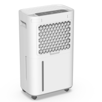 Deshumidificador Eléctrico de 20L/Día con Compresor R290 para Uso Doméstico con Control Automático
