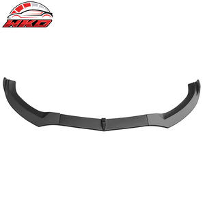 Lèvre de pare-chocs avant pour Benz W205 Classe C 2015-2018 Style DP Spoiler PP - Noir mat Haute qualité Pièces auto Kit carrosserie - Product Image 3