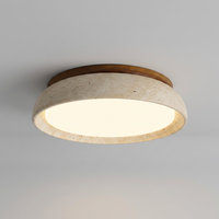 Luminaires de plafond LED en acrylique travertin pour chambre à coucher, cuisine, balcon, lampe de plafond moderne en pierre naturelle, décoration intérieure, Lamparas