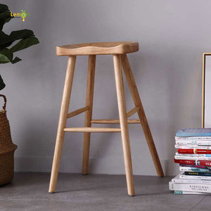 Wholesale China Modern bar Furniture Kitchen High <strong>Wooden</strong> bar <strong>Stool</strong> - Product Image 5