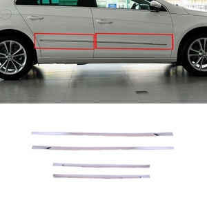 Kit carrosserie pour Volkswagen CC 2009-2012, spoiler de pare-chocs arrière, bande décorative de porte, accessoires auto - Product Image 2