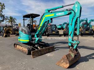 Excavadora Kobelco usada sk35sr calidad duradera/miniexcavadora Kobelco SK35 original usada de Japón a la venta - Product Image 3