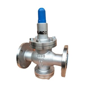 Válvula Reductora de Presión de Agua Y42F/X-16C/P de 3/4 Pulgadas, Acero Fundido, Acero Inoxidable, Tipo Pistón de Resorte, Operación Manual - Product Image 1