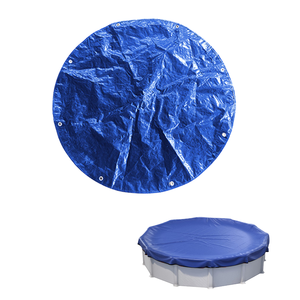 Manta <span class=keywords><strong>solar</strong></span> de drenaje principal redonda resistente a los rayos UV, cubierta de <span class=keywords><strong>piscina</strong></span> de invierno sobre el suelo de PVC solares para piscinas rectangulares - Product Image 1