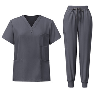 ชุดยูนิฟอร์มพยาบาล ดีไซน์ทันสมัย ขายดี ผ้าไม่ยับ สำหรับชุดสครับทางการแพทย์ เสื้อและกางเกง & ชุดทำงานในโรงพยาบาล - Product Image 4