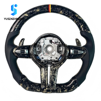 Volant en fibre de carbone forgé sur mesure pour BMW F30 E92 F20 F10 F36 E91 E87 E90 E82 F25 E53 E92 F01 F32 F33 F16 F22 F15 E87