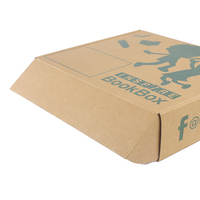 Boîte d'emballage personnalisée en carton kraft en forme d'avion avec impression sur mesure pour les ensembles de lecture pour enfants