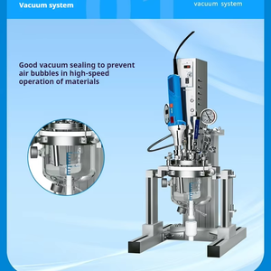 Emulsionador de Laboratorio Veidt, Diseño No Estándar, Reactor de Homogeneización y Dispersión al Vacío de Acero Inoxidable, Equipo Químico Inteligente - Product Image 6