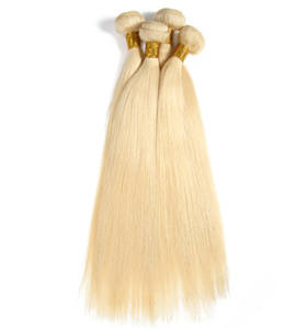 Cómo comprar en línea 4x4 HD Cierres Peluca rubia Frontal Color Rubio 613 Cierre de encaje recto Peluca de cabello humano Remy indio 4*4 - Product Image 3