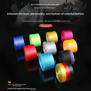 Accesorios para Cinturones <span class=keywords><strong>de</strong></span> Seguridad <span class=keywords><strong>de</strong></span> <span class=keywords><strong>Coche</strong></span>, Correa <span class=keywords><strong>de</strong></span> Extensión Modificada, Estándar Nacional Universal, Cinta Roja Modificada - Product Image 3