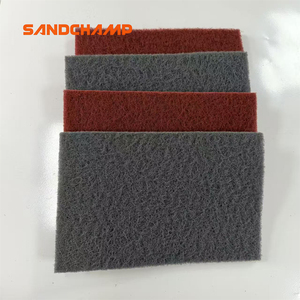 Tấm chà rửa chất lượng cao, miếng chà rửa mài mòn, bền, 6 x 9 inch, làm từ nylon không dệt - Product Image 5