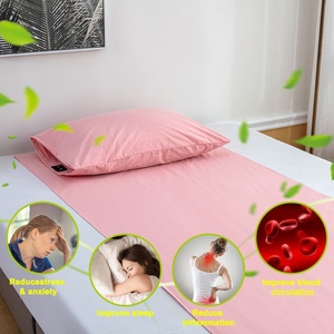 Sábana Plana Confortable con Diseño Antiestático Bordado en Algodón de 400 Hilos para Uso en Adultos en Casa, Hospital u Hotel - Product Image 6