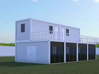 Conteneur Détachable Personnalisé 20FT – Maison Mobile Modulaire pour Camp Minier, Bureau Préfabriqué, Maison Modulaire Préfabriquée