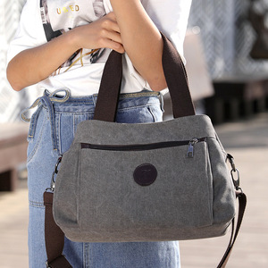 Fashion <b>Multi</b> <b>Compartment</b> Tote Purse <b>Bags</b> Shoulder <b>Bag</b> Vintage Canvas Crossbody <b>Bag</b> Hobo Handbags for Women - Product Image 3