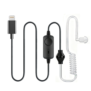 Écouteurs filaires pour téléphone portable <span class=keywords><strong>avec</strong></span> <span class=keywords><strong>connecteur</strong></span> 8 broches, tube d'air, OEM/ODM d'usine, casque <span class=keywords><strong>Lightning</strong></span> - Product Image 4