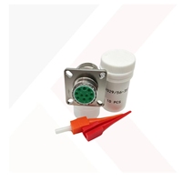 D38999/20FC98SA D38999 Rundsteckverbinder 10-poliger Luftfahrtstecker IP67 Wasserdichter Gewindestecker D38999 Steckverbinder
