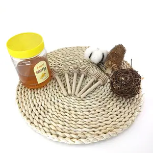 Hot Sale Wooden Honey Mixing Stirrer Honey Sticks Spoon Eco-Friendly Kitchenware