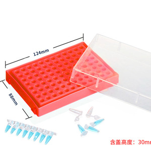 ชั้นวางหลอดพลาสติก PCR แบบใช้แล้วทิ้ง 96 หลุม ขนาด 0.2 มล. ปรับแต่งได้ ใช้งานง่าย - Product Image 2