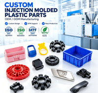 Parti in Plastica Stampate a Iniezione Personalizzate OEM ODM ad Alta Precisione per Settore Automobilistico, Macchinari Industriali, Elettronica di Consumo e Domestica