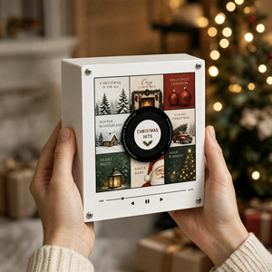 Imán de Refrigerador Personalizado con <span class=keywords><strong>Música</strong></span> NFC para Navidad, Imán de Refrigerador con Foto de Álbum, Regalo Navideño, Envío Rápido de Fábrica - Product Image 5