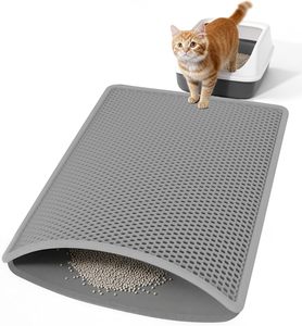 Indoor/Outdoor Reversible Washable <b>Rubber</b> Entrance <b>Mat</b> <b>Floor</b> Protection Double Layer Non-Slip - Product Image 1