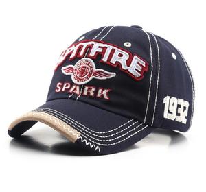 Casquette de baseball personnalisée en gros pour sports de plein air, style vintage délavé avec broderie appliquée - Product Image 4