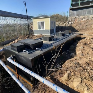 Planta de Tratamiento de Aguas Residuales MBR en Contenedor NQ-1, 20m/H, Sistema Automático de Aguas Residuales con PLC para Uso Comunitario y Municipal, 1 Año - Product Image 4