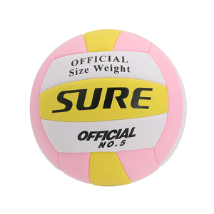 วอลเลย์บอลสำหรับชายและหญิงขนาด5นิ้วสีม่วงสำหรับฝึกซ้อมมืออาชีพขนาดมาตรฐาน - Product Image 1