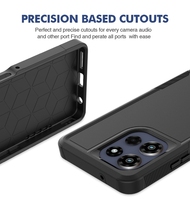 Étui antichoc double couche pour téléphone portable Motorola Moto G Power 5G 2025 / 2026, coque arrière hybride PC TPU