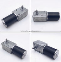 Moteur à engrenages cc à faible bruit à couple élevé personnalisé 5882-50ZY 12V/24V moteur réducteur à engrenage à vis sans fin pour moteur d'appareils ménagers