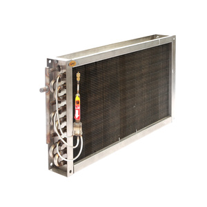 Serpentina evaporatore a L TP2 in rame con alette in alluminio idrofile blu per <span class=keywords><strong>condizionatore</strong></span> split, scambiatore di calore per refrigerazione - Product Image 2