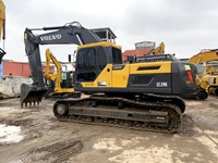 Excavatrice sur chenilles hydraulique Volvo EC290BLC d'occasion, modèle 2015, 29 tonnes, avec moteur, pompe et réducteur - Meilleur prix